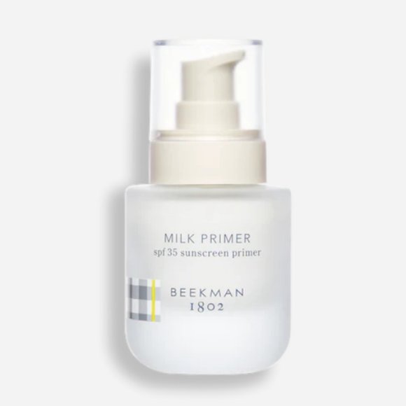 NIB 0.5 oz MILK PRIMER SPF 35 3-IN-1 DAILY DEFENSE SUNSCREEN & MAKEUP PERFECTER - Picture 1 of 2